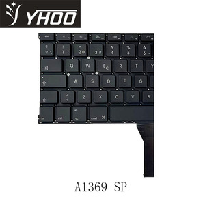 Laptop <strong>Keyboard</strong> for Apple Macbook Air A1369 <strong>SP</strong> US UK RU <strong>SP</strong> FR Etc A1466 Notebook <strong>Keyboard</strong> - Product Image 4