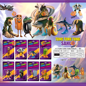 5 inch PVC tung tung sahur Hành động Hình ai brainrot sáng tạo sưu tập đồ chơi bán buôn có sẵn - Product Image 6