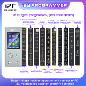 <strong>I2C</strong> I6s <strong>Programmer</strong> LCD Screen/Battery Recovery Tester for iPhone 5SE 6 7 8 X 11 12 13 14 Pro Max True Tone/Camera/Face ID Repair - Product Image 2