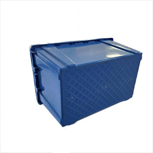 No.6 Solid Industrial Storage <strong>Containers</strong> Heavy Duty Large <strong>Logistic</strong> Plastic Tote Box Stackable and Nestable Moving Crates - Product Image 5