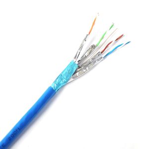 Cable LAN de prueba de paso de Ethernet de red CAT5e CAT6 CAT7 Cable de red 4 pares 23AWG CCA/Cobre/HCCA UTP/FTP/SFTP con cable CE RoHS - Product Image 3