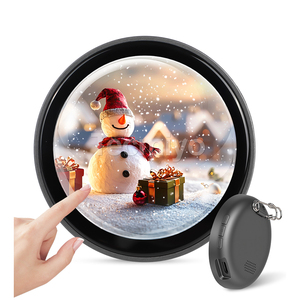 Anime-Pins LCD Elektronisches Namensschild Beambox Nikko Elektronisches Smart Digital Display Abzeichen mit IPS Foto GIF Video Touch - Product Image 1