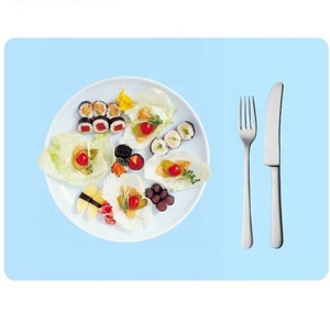 可重复使用的硅胶拉丝垫食品级桌垫，适用于婴幼儿西欧风格餐垫 - Product Image 4