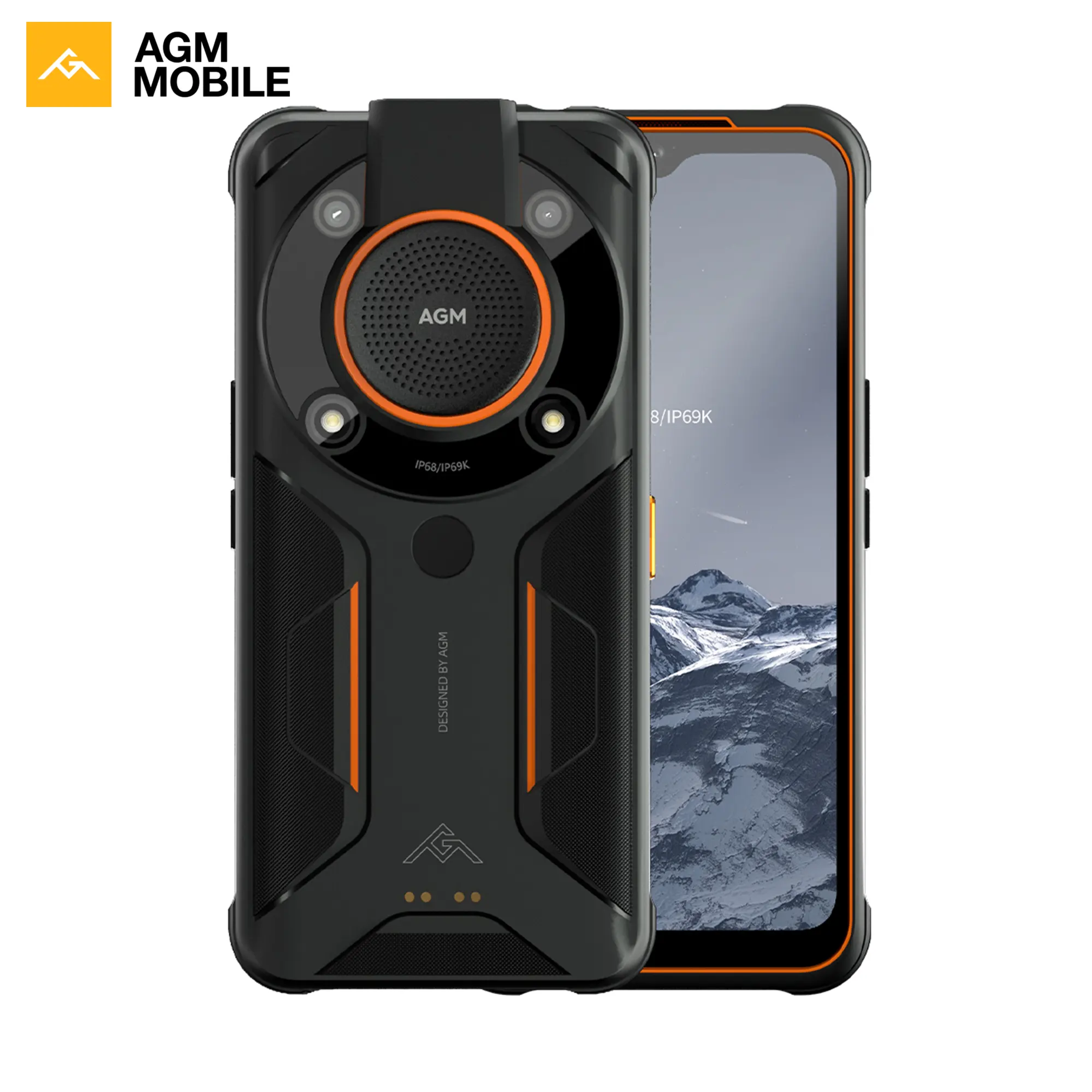 [Fábrica] AGM Glória SE Dual-Torch Módulo Ártico Bateria celular melhor smartphone android telefone inteligente 5g