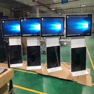 43 5565インチフロアスタンディング垂直LCD広告ディスプレイ360度自動回転デジタルタッチディスプレイAndroidOS - Product Image 2