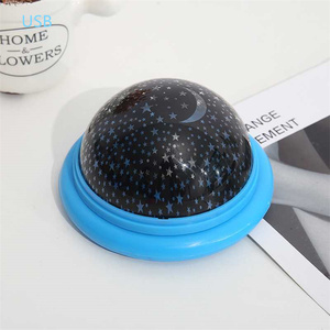 RGB Color Changing Magic Lighting <strong>Stars</strong> <strong>LED</strong> Projector Lamp Rotating <strong>Stars</strong> Moon Light Universe USB or Battery - Product Image 4