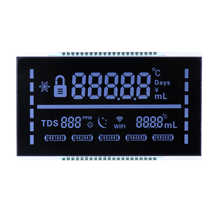 OEM & ODM LCD Factory VA Schwarzer monochromer LCD-Bildschirm BTN Benutzer definiertes LCD-Anzeige modul 7-Segment-Anzeige - Product Image 4