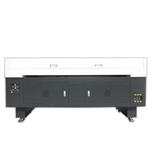 激光1610织物雕刻和切割Co2激光切割1610型号Reci 100W 150W CO2皮革激光切割机 - Product Image 1