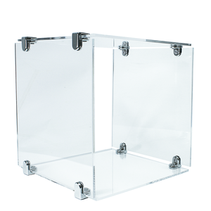 Bespoke Easy to Assemble clear Acrylic Modular <strong>Display</strong> <strong>Cube</strong> Box Fixed with Hardware Connection - Product Image 2