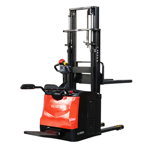 2 ton 3 metre 4 metre tipi stand üzerinde EPS elektrikli forklift paleti istifleyici bir yıl garanti ile - Product Image 1
