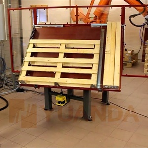 Sistema de brazo de horquilla automático Industrial, pistola de clavos, fabricación de apilamiento, robot de producción para palés de madera - Product Image 3