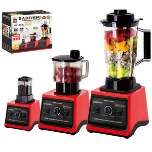 Bardefu 9500W trộn smoothies <span class=keywords><strong>Countertop</strong></span> Máy xay sinh tố 3L lớn 3 trong 1 máy xay sinh tố tươi Máy ép trái cây Máy xay sinh tố và juicers - Product Image 2