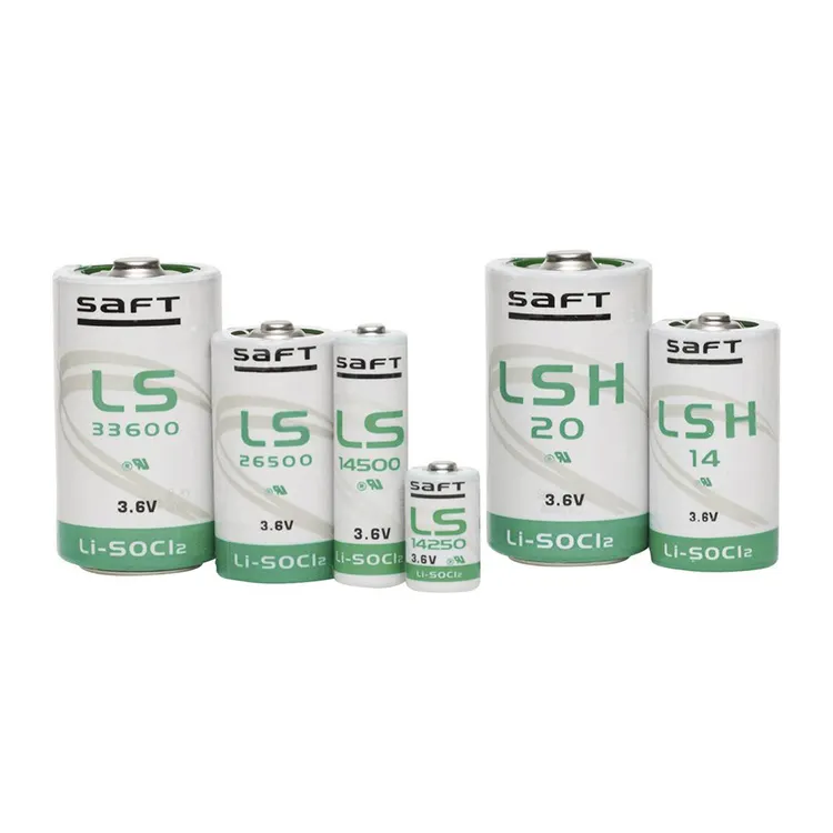LS14500 compteur électrique compteur d'eau alarme système de suivi de sécurité batterie 14500 ER14505 3.6V AA batterie au Lithium pour SAFT