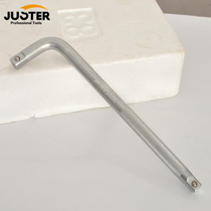 JUSTER L tipi sürücü çubuğu 10 "12" uzatma çubuğu soket Bit uzatma çubuğu L tipi kavisli çubuk anahtarı aleti - Product Image 6