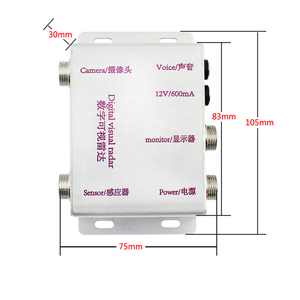 4 <strong>Sensor</strong> LED Display 7 Inch <strong>Wireless</strong> Monitor Car <strong>Reverse</strong> Rear View Backup Camera Monitor <strong>System</strong> for Bus Truck Reversing Aid - Product Image 4