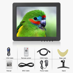 2025 Monitor de pantalla táctil LCD HD de 8 pulgadas recientemente desarrollado Monitor industrial para aplicaciones de escritorio de computadora - Product Image 3