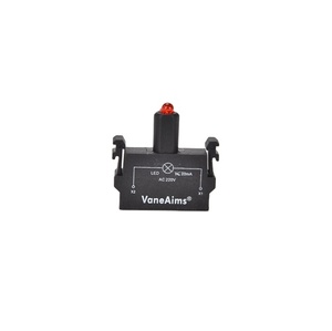 VaneAims-Reset-Taste Schalter mit grünem Licht Momentan 1NO/NC LA36M 110-220V Druckknopf schalter - Product Image 3