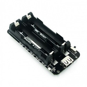 ESP8266 ESP32 Dual 18650 Lithium-Akku-Schild V8 5 V 2.2 A 3 V 1 A mobile Powerbank Akku-Lademodul Micro-USB für Arduino