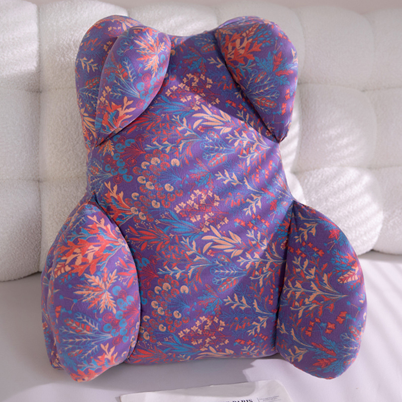 Purple kapok prosperity lumbar support