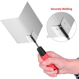 ड्राईवॉल कॉर्नर उपकरण स्टेनलेस स्टील प्लास्टरिंग ट्रॉवेल चिकनी और आकार देने के लिए एकदम सही है - Product Image 3