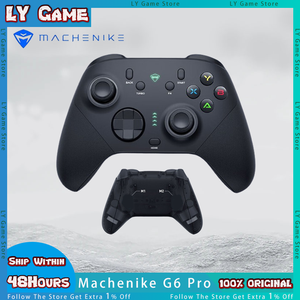 Machenike G6 Pro Wireless 2,4g Gamepads con Hall Rocker Controlador de juego de seis ejes para computadora Ns Steam personalizado