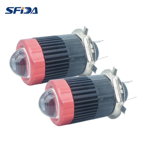 Mini ön ışık LED far ampulü D9 LED projektör Lens 4300K H4 Mini projektör ampulü motosiklet için - Product Image 2