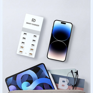 Factory <strong>Direct</strong> Multi-Function Smart Charger10 Ports Type C Multi-Port Charger Certification Factory Supply EU US <strong>AU</strong> UK - Product Image 5