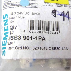 Neue und originale plc Original brandneue LED-Lampe 3 SB3 PA 9pcs Blue Original Box für SPS-Programmier steuerung - Product Image 2