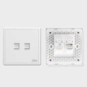 Hot Selling 86 Super <strong>Class</strong> 5 Single Double <strong>Computer</strong> Socket Broadband <strong>Network</strong> Port 10A SDK Socket <strong>Network</strong> Socket Panel - Product Image 4