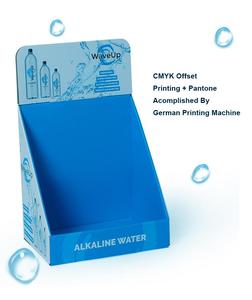 Gran oferta, botella de agua mineral personalizada, diseño OEM, tienda minorista, cartón corrugado, papel, botellas de agua, mostrador, cajas de exhibición - Product Image 4