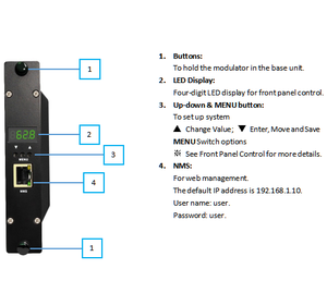 Modulatore da MPEG2 da HD a RF ATSC QAM/J.83B 1080p ATSC modulatore Mini Enocoder - Product Image 4