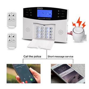 OEM ODM图亚智能Wifi Gsm应用摄像头社区有线家庭报警系统无线带摄像头