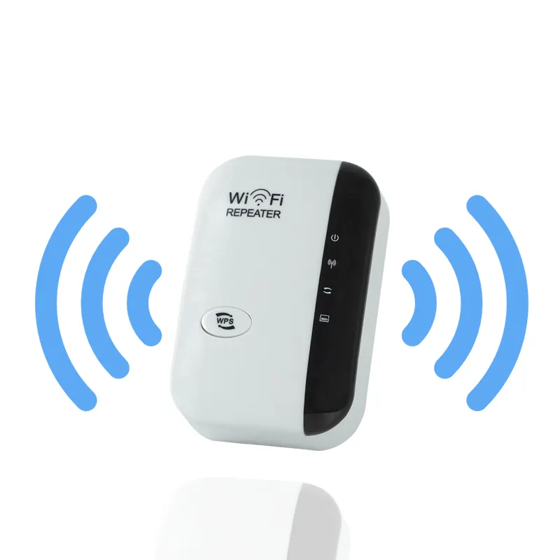 Repetidor de señal Wifi portátil para interior y exterior, extensor de refuerzo de largo alcance, Red de 300mbps, 10km, 2km