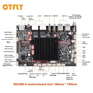 RK3588/3568/3576/3399 Android scheda di sviluppo industriale DDR4 nuova macchina All-In-One porta Multi rete Linux - Product Image 2