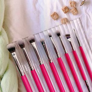 YRX nokta stok 7/8/15 alternatif pembe ahşap saplı profesyonel fabrika Outlet güzellik araçları makyaj araçları özel makyaj fırçası - Product Image 3