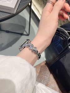 <span class=keywords><strong>Apple</strong></span> Watch Ultra 2 9 8 7 65バンドブライトブレスレットチェーンリストバンド女性用の高レベルの高級ブリンブリンジルコンメタルウォッチストラップ