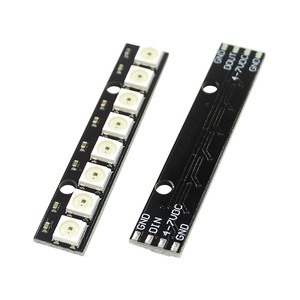 Stick 8 Kanal WS2812 RGB LED-Leuchten eingebaute voll farbige Entwicklungs platine