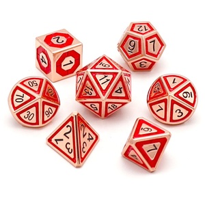 Số lượng lớn kim loại Xúc xắc Set-Rắn Hợp kim kẽm cho DND bàn trò chơi, nhiều màu sắc với nhà máy trực tiếp giá - Product Image 6