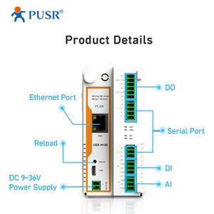 FEICHAO USR-M100 Romete IO Edge Gateway SSL/TLS Encryption in TCP HTTP Client MQTTS Support Modbus RTU to TCP Json - Product Image 3