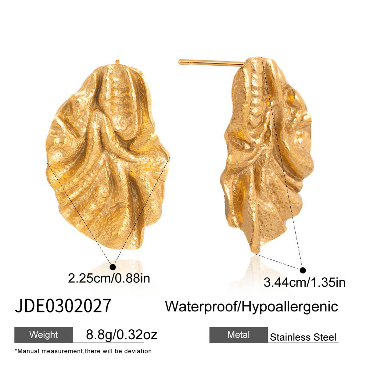 18k Gold JDE0302027