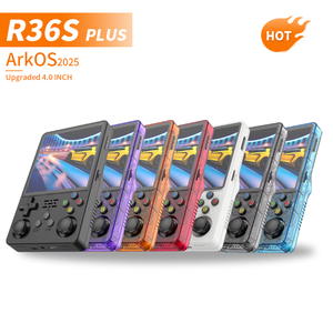Arkos 2025 R36 PLUS คอนโซลเกม4นิ้วลินุกซ์ระบบวิดีโอเกมย้อนยุค PSP 64G ผู้เล่นเกม15000