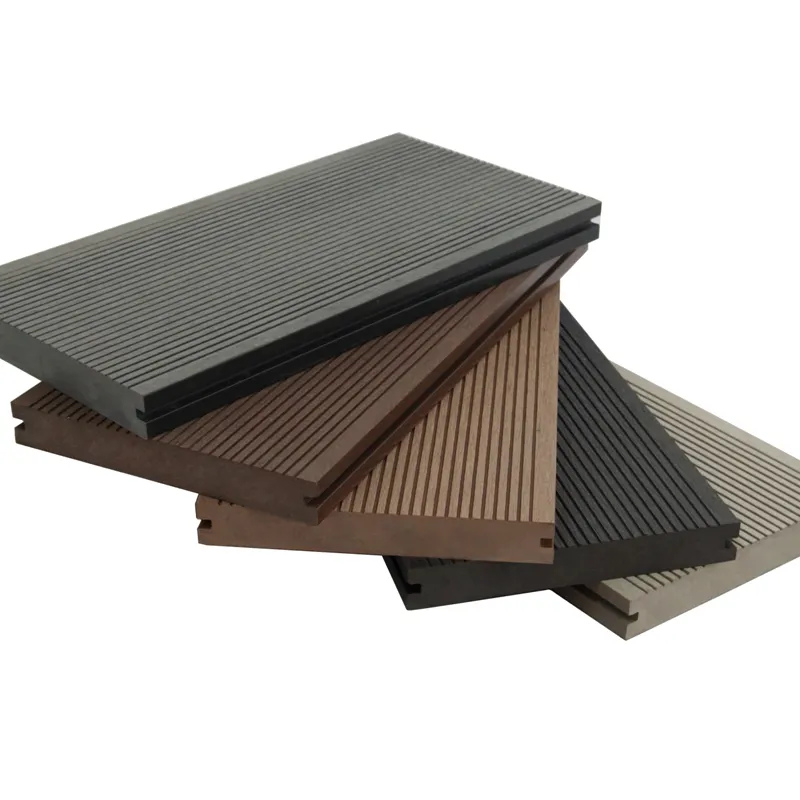 wpc composite plastic decking wpc decking fiber deck