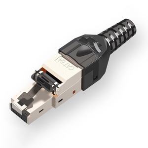 Cat6A/7/8 ağ aletsiz çinko alaşımlı korumalı Ethernet 10Gbps 22AWG SFTP kabloları aletsiz RJ45 konnektörleri için sonlandırma fişleri - Product Image 1