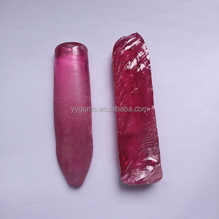 #คอรันดัมดิบสีชมพู 3 ชิ้น