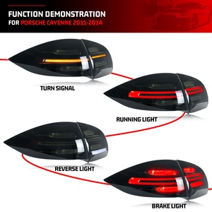 ポルシェカイエン958 2011 2012 20132014ダイナミックターンシグナルチューニングアセンブリ用自動車部品LEDランプテールライト - Product Image 2