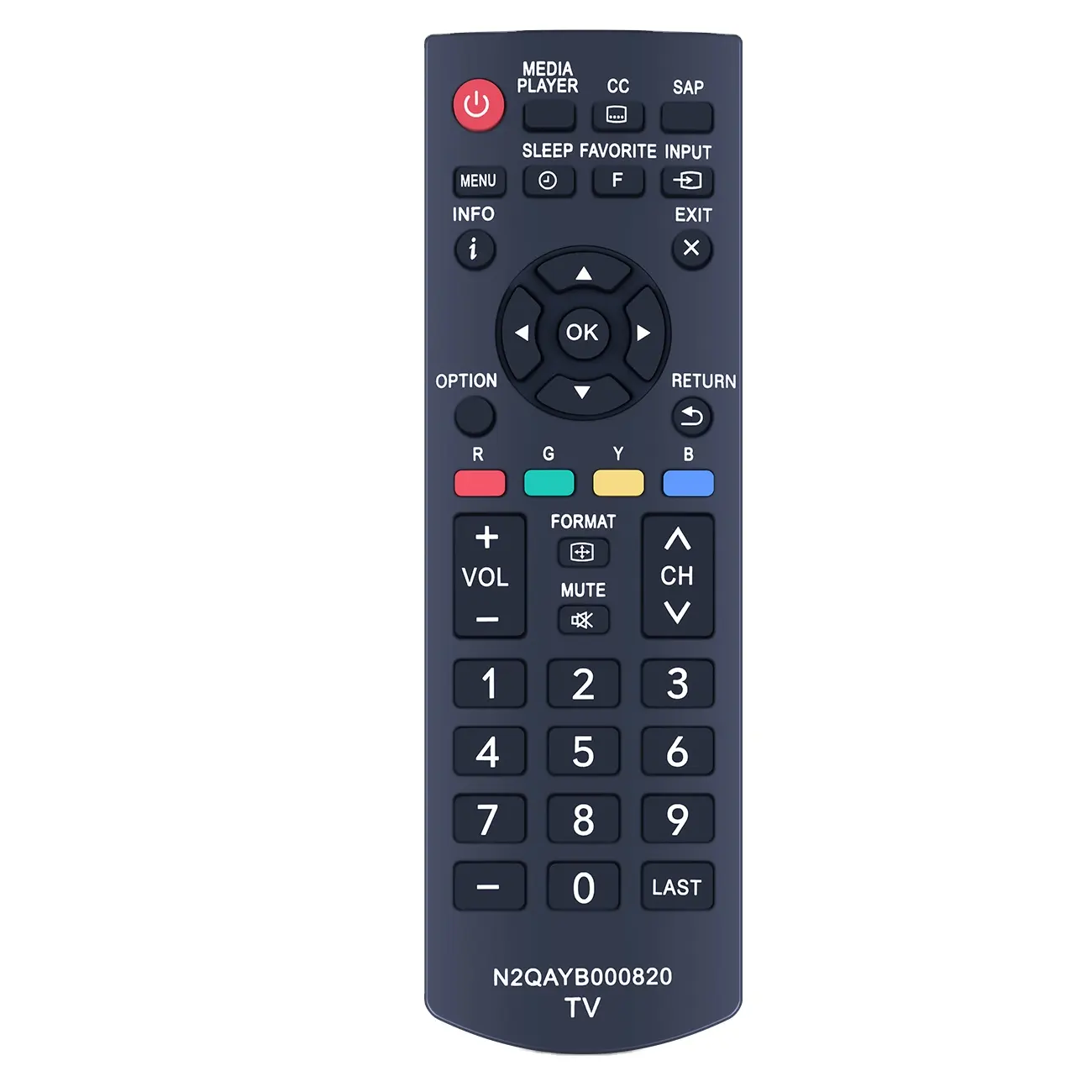 New n2qayb000820 thay thế TV từ xa cho TC-L50B6 TC-P42X60 TH-42LRU60