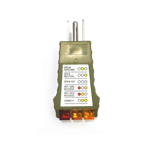 Sales <strong>Grounding</strong> Sense European US EU UK Socket Tester Safety Instrument Electric Outlet Receptacle Tester - Product Image 1