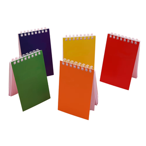 Mini cuaderno con logotipo de texto personalizado, diario encuadernado en espiral con estilo impreso, libreta portátil de bolsillo - Product Image 4