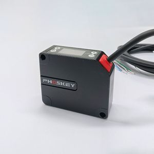 Sensor de Desplazamiento láser de precisión Rango ultra alto 0.25um 30-700MM Salida analógica RS485 lineal - Product Image 1