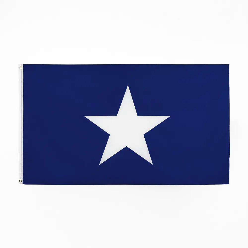 Batı Florida Bonnie mavi bayrak % 100% Polyester 3x5ft stok tarihi cumhuriyeti gemi hazır